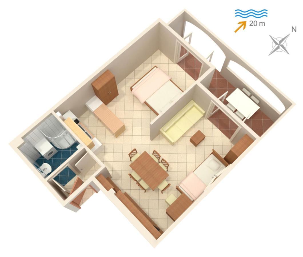 Apartments By The Sea Slatine, Ciovo - 10435 Εξωτερικό φωτογραφία